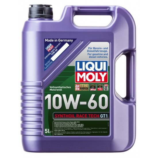 Liqui Moly Synthoil Race Tech GT1 10W-60 5L Liqui Moly Synthoil Race Tech GT1 10W-60 5L